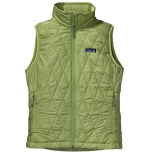 Patagonia Nano Puff Vest in Light Green